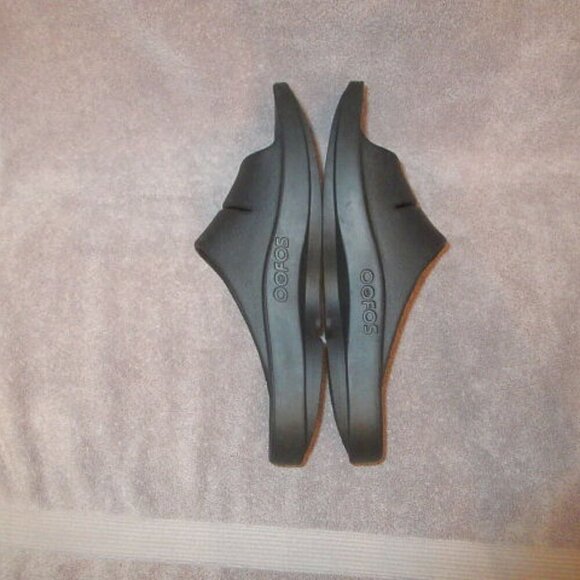OOFOS OOahh SPORT Recovery Size 12 SANDALS Comfort FOAM Arch SLIP ON Beach SLIDE - Picture 5 of 9